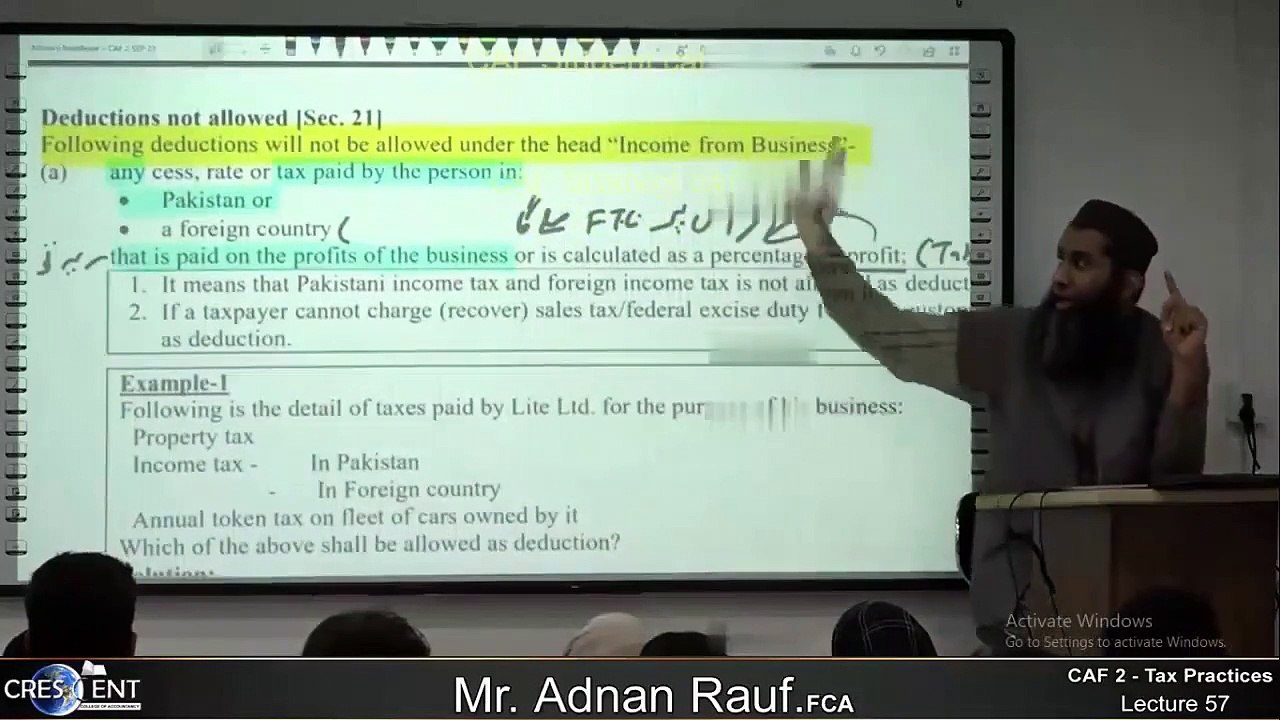 58.Tax Lecture 57
