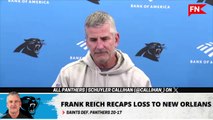 Frank Reich Recaps Loss to Saints