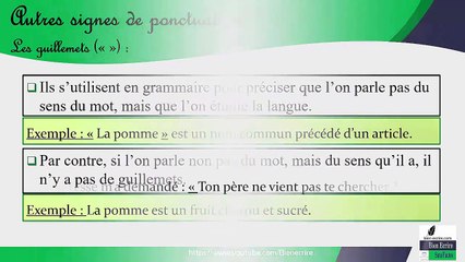 4 cas dans lesquels les guillemets sont à utiliser