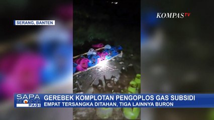Polisi Tangkap 4 Tersangka Pengoplos Gas Subsidi di Serang, 3 Orang Lainnya Masih Buron