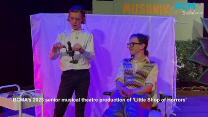 BCMA’s 2023 senior musical theatre production of ‘Little Shop of Horrors’ - The Courier - September 20 2023