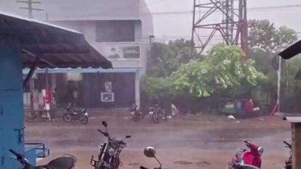 విజయనగరం జిల్లా: దంచి కొట్టిన వర్షం