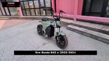 New Honda DAX e: 2023-2024