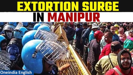 Security Forces Disperse Crowds | Extortion Surge in Manipur | Oneindia News