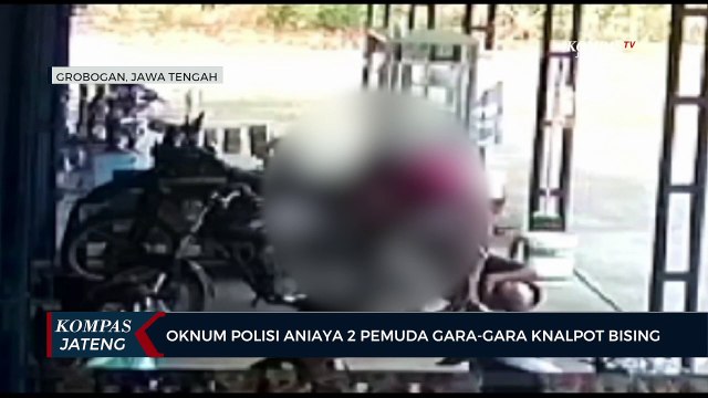 Oknum Polisi di Grobogan Aniaya 2 Pemuda Gara-gara Knalpot Bising