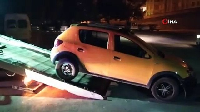 Çorum'da Denetim Sırasında Kaçan Ticari Taksi Bulundu