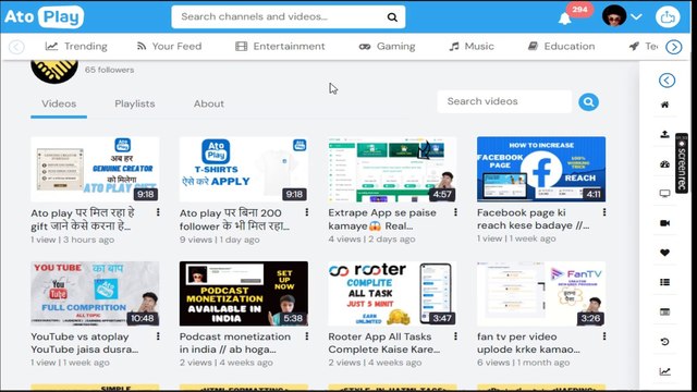 Atoplay App Me Followers Kaise Badhaye | How To Increase Followers In Atoplay App | Atoplay App ,