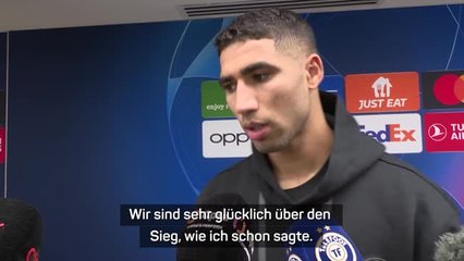 Hakimi "sehr glücklich" nach Sieg gegen BVB