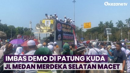 Demo Bela Warga Pulau Rempang di Patung Kuda, 1000 Personel Dikerahkan untuk Pengamanan