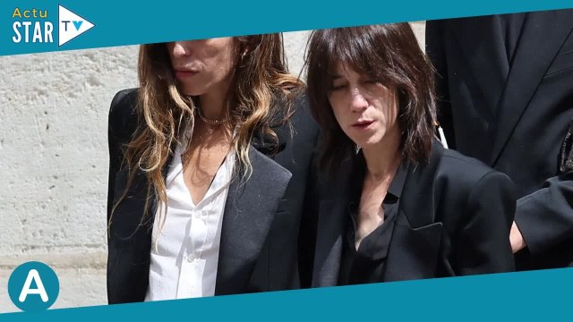 La joie dans le malheur Charlotte Gainsbourg et Lou Doillon, la mort de Jane Birkin a rapproc