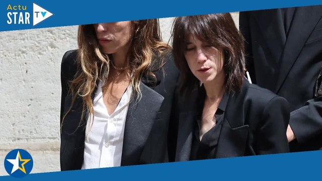 La joie dans le malheur Charlotte Gainsbourg et Lou Doillon, la mort de Jane Birkin a rapproc