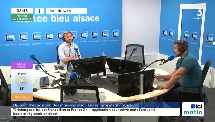 Le parc de la maison alsacienne à Reichstett