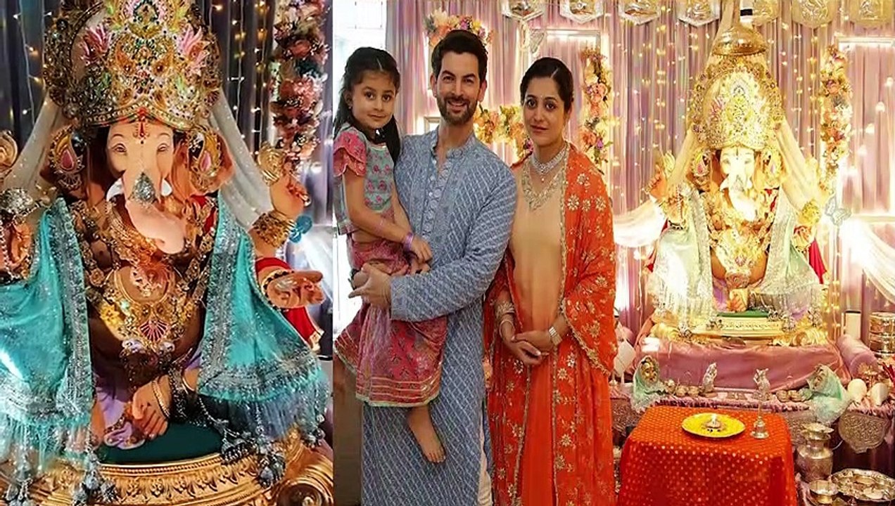 Neil Nitin Mukesh celebrates Ganesh Chaturthi in eco-friendly manner