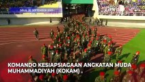 Momen Gibran Hadiri Apel Akbar KOKAM di Stadion Manahan Solo