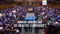 Le Royaume-Uni envisage de faire marche arrière sur ses objectifs climatiques