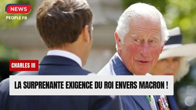 Charles III : L'exigence du Roi à Emmanuel Macron au Château de Versailles