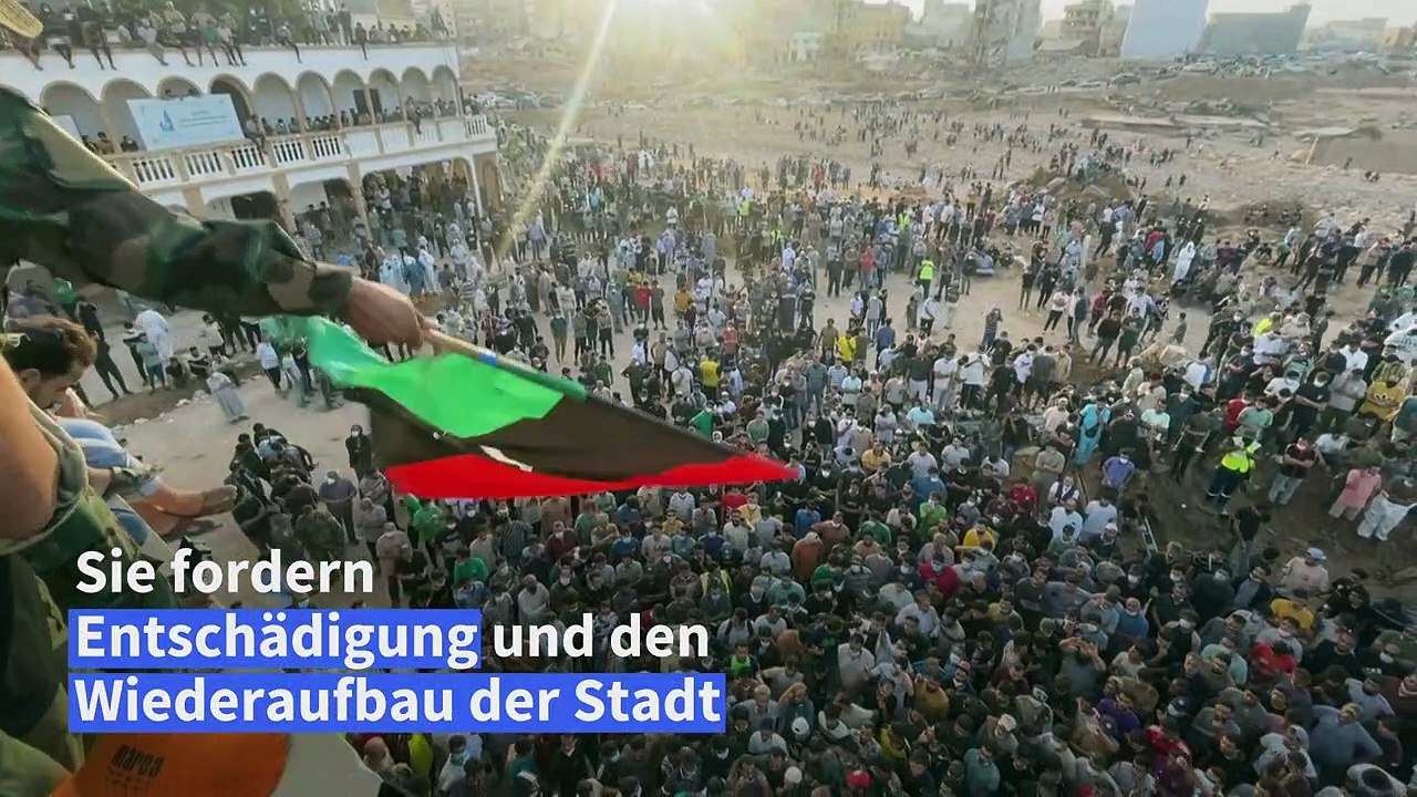 Libyen: Wut auf Behörden nach Flutkatastrophe
