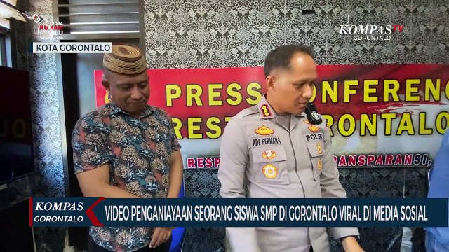 Video Penganiayaan Seorang Siswa SMP di Gorontalo Viral di Media Sosial
