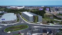 Drone footage by Ian Mcclelland of the new Riverside Sunderland car park