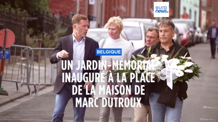 Marc Dutroux : un jardin-mémorial inauguré à la place de la "maison de l'horreur"