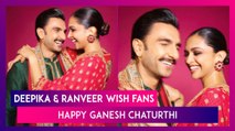 Deepika Padukone & Ranveer Singh Share Lovely Pictures As They Wish Fans Happy Ganesh Chaturthi