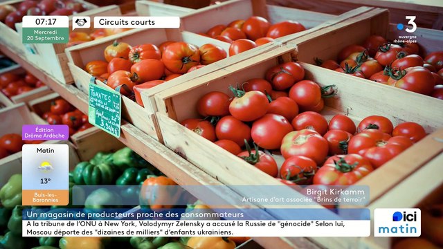 À Vaunaveys-la-Rochette, Brins de Terroir, un magasin de producteurs, artisans et paysans d'ici!