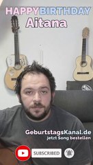 Happy Birthday, Aitana! Geburtstagsgrüße an Aitana