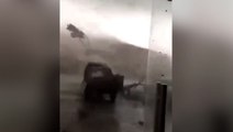 Footage captures deadly China tornado ripping through buildings