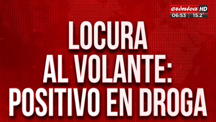 Locura al volante: borracho y drogado chocó a un motoquero