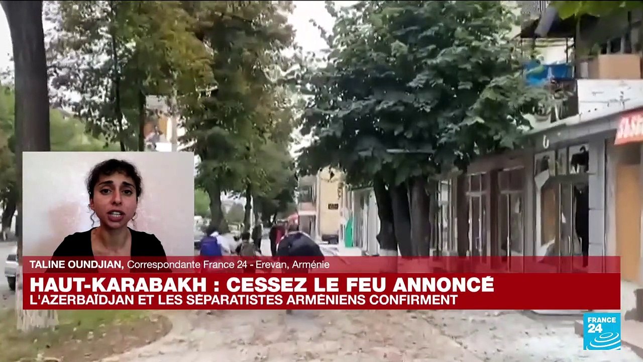 Haut-Karabakh : les séparatistes disent déposer les armes, cessez-le-feu annoncé