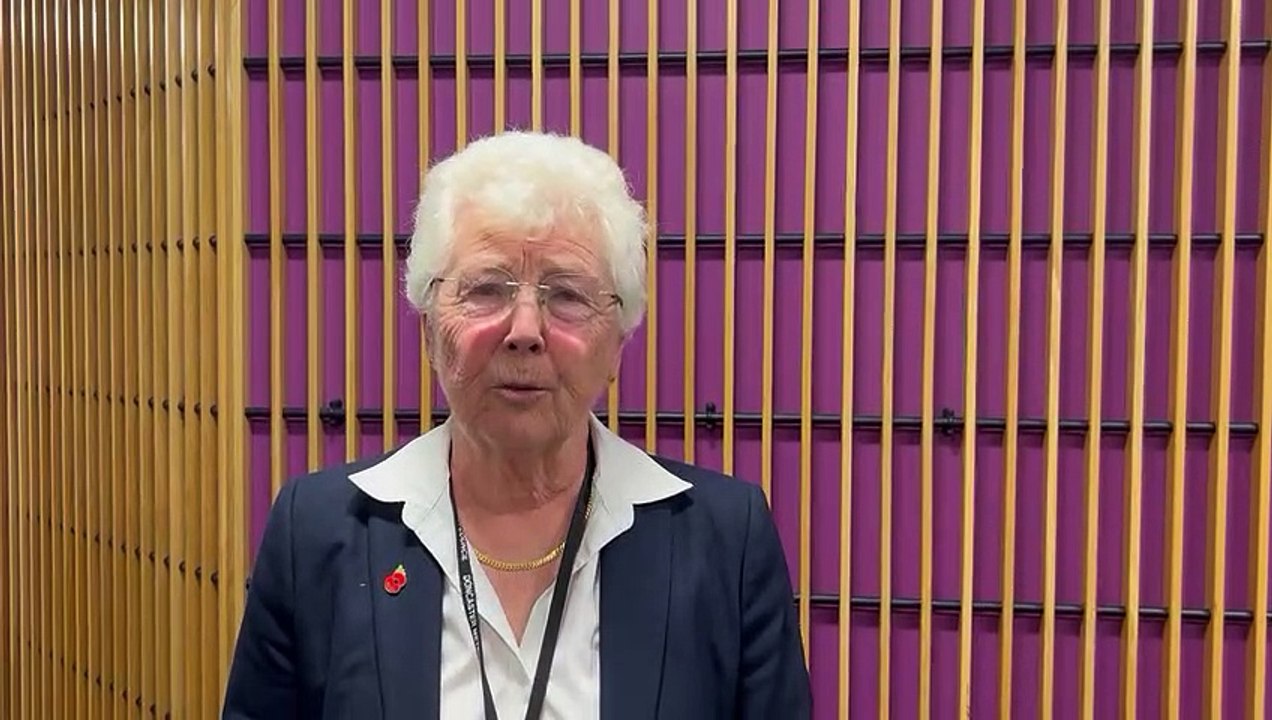 City of Doncaster Council Mayor Ros Jones speaking after today's extraordinary cabinet meeting on the future of Doncaster Sheffield Airport.