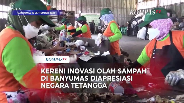Keren! Inovasi Olah Sampah di Banyumas Diapresiasi Negara Tetangga