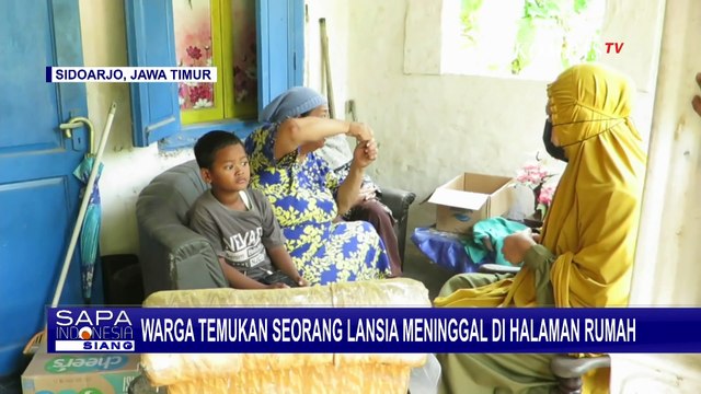 Lansia Tinggal Sebatang Kara DItemukan Meninggal Dunia di Halaman Rumah
