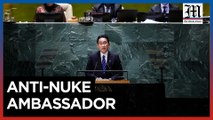 Japan PM pushes for global nuclear disarmament at UN