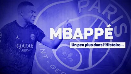 PSG - Mbappé égale Thierry Henry