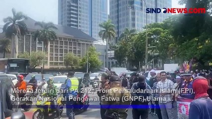 Dukung Warga Pulau Rempang, Massa Unjuk Rasa di Patung Kuda