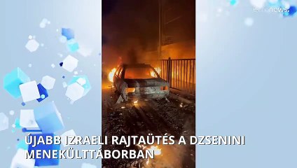 Újabb izraeli rajtaütés a dzsenini menekülttáborban