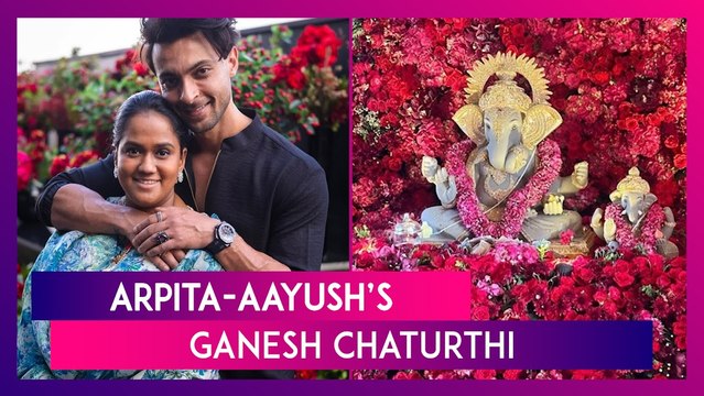 Arpita Khan-Aayush Sharma's Star-Studded Ganpati Celebrations