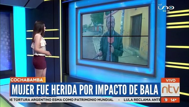 Tenía una herida de bala en las piernas y no se dio cuenta