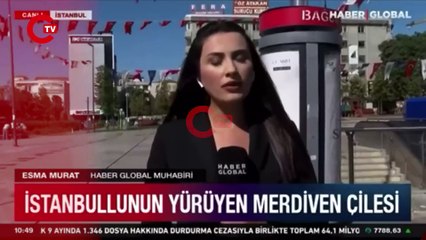 Yürüyen merdivenlerin arızalı olduğunu iddaa ettiler...