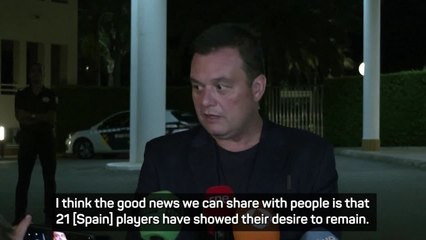 “The beginning of the possibility of a solution” -Spain players end boycott