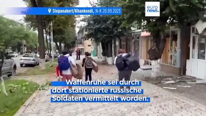 Kampf um Berg-Karabach: Feuerpause vereinbart