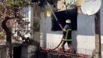 Ev sahibiyle tartışan kiracı oturduğu evi ateşe verdi