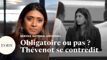 SNU : Prisca Thévenot se contredit sur le caractère obligatoire du Service national universel