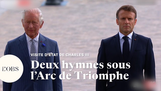 Visite de Charles III : God Save the King et la Marseillaise résonnent sous l'Arc de Triomphe