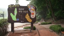[경기] 성남시, 분당 율동공원에 '맨발 황톳길' 개장 / YTN