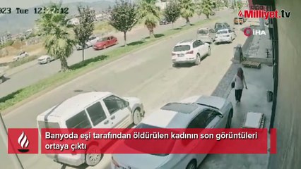 Banyoda tek kurşunlu infaz! Eşi tarafından katledilen kadının son anları