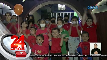 Ilang batang cancer survivor, ipinasyal at binigyan ng regalo ng GMA Kapuso Foundation | 24 Oras