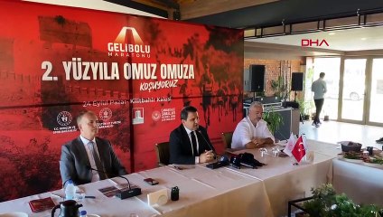Çanakkale'de 8. Uluslararası Gelibolu Maratonu Lansmanı Yapıldı