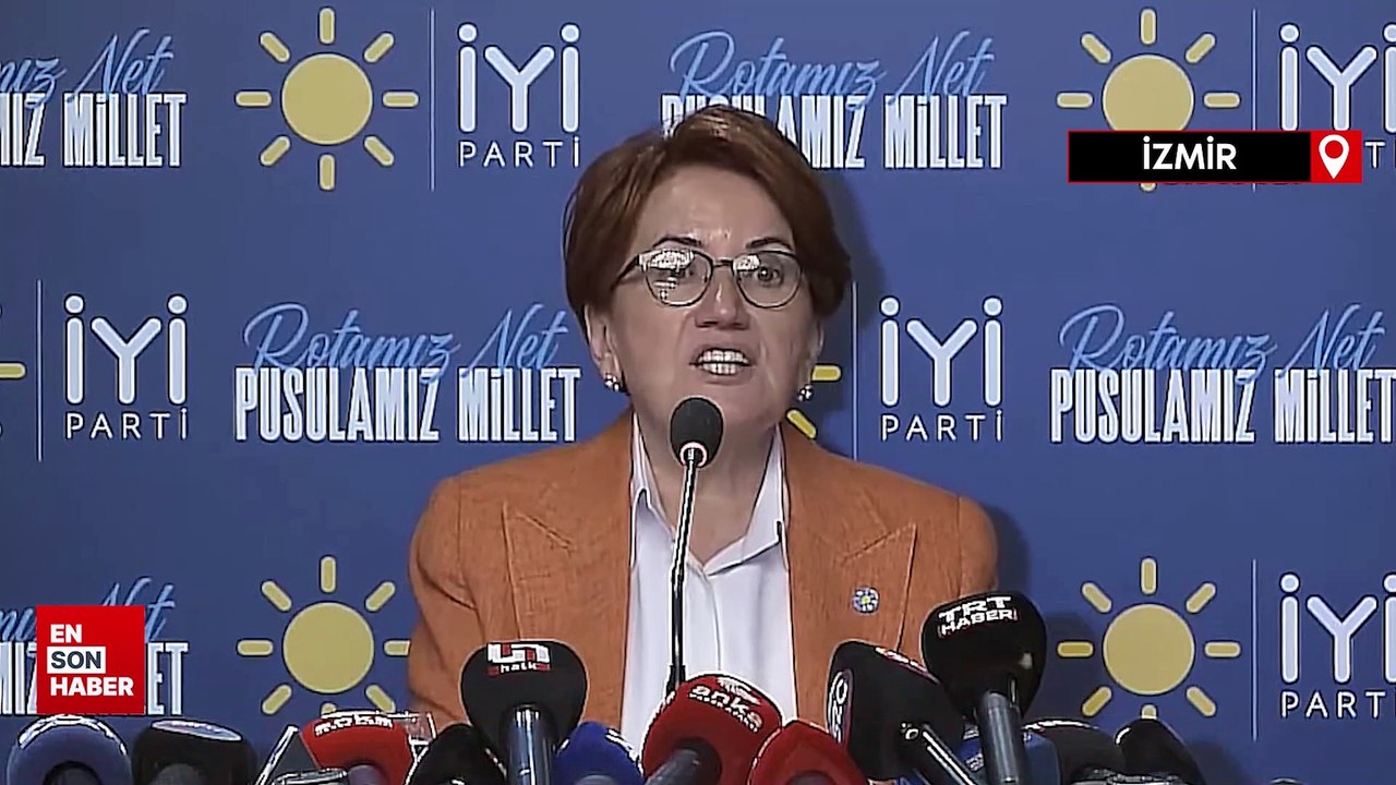 Meral Akşener, partisinin İzmir Büyükşehir Belediye Başkanı adayını duyurdu